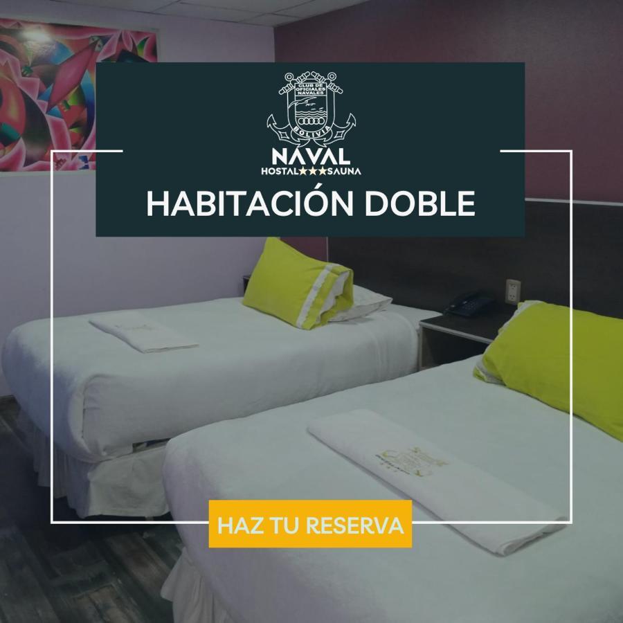 Hostal Naval Hotel La Paz Exterior foto